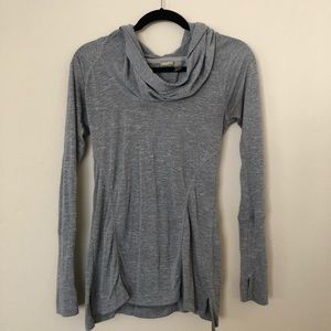 Zella Long Sleeve Workout Top with Ruching on Back